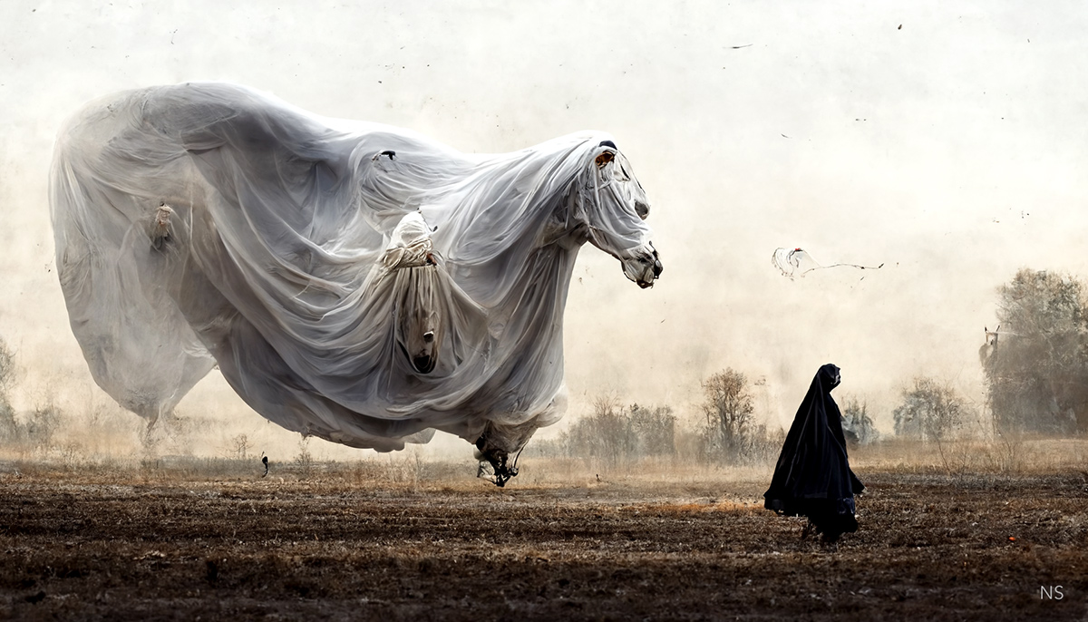 Veiled Horse, Noman Siddiqui